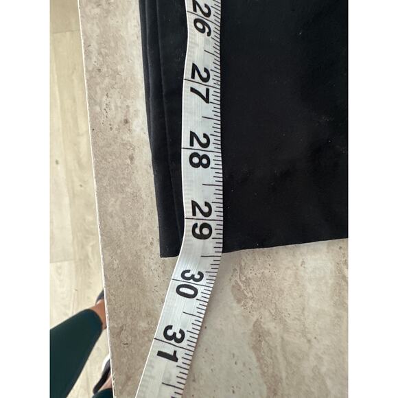 Zara Super Wide Leg pants Black Glam, Goth, Minimalist,  modern SzXS - Picture 7 of 12